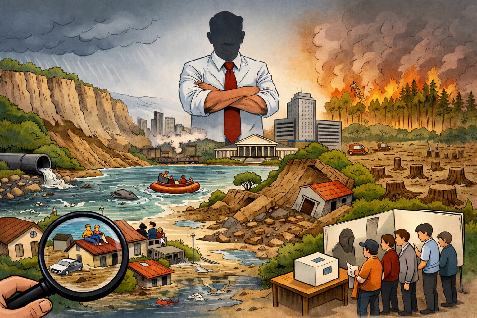 Desastres como Juízo Político