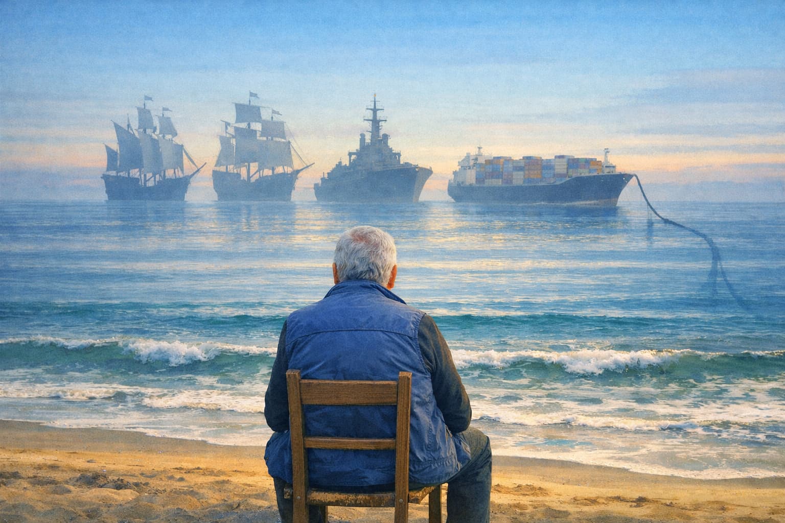 Diante do Atlântico