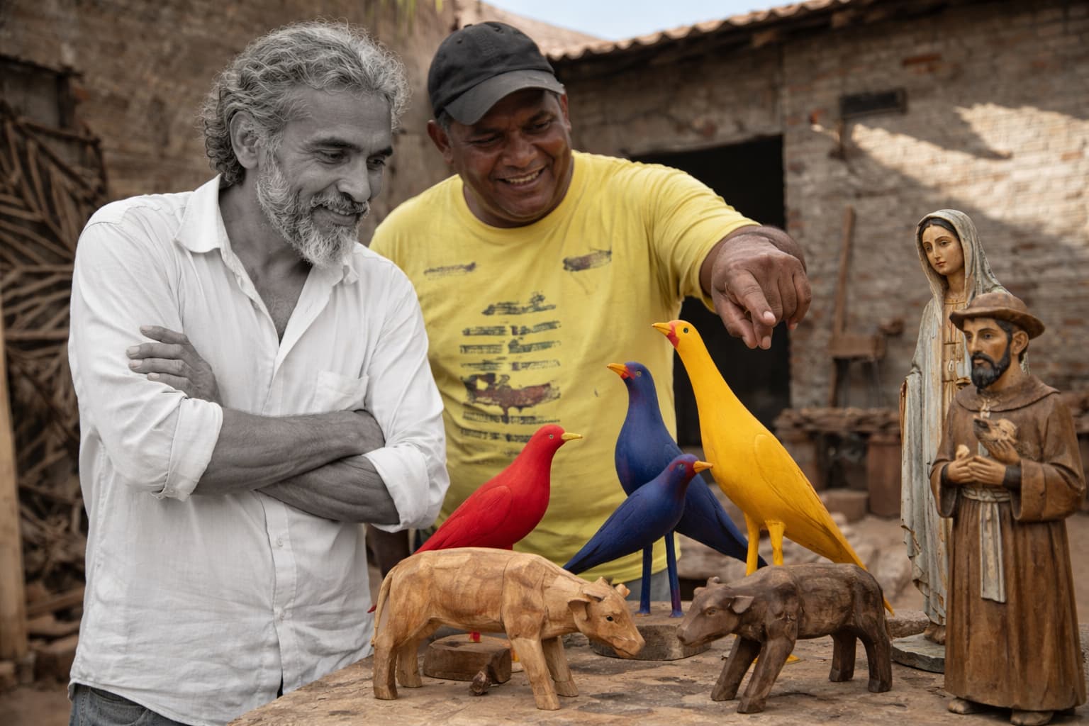 Carta do músico e artista plástico Zé Crisólogo ao artesão Bento de Sumé