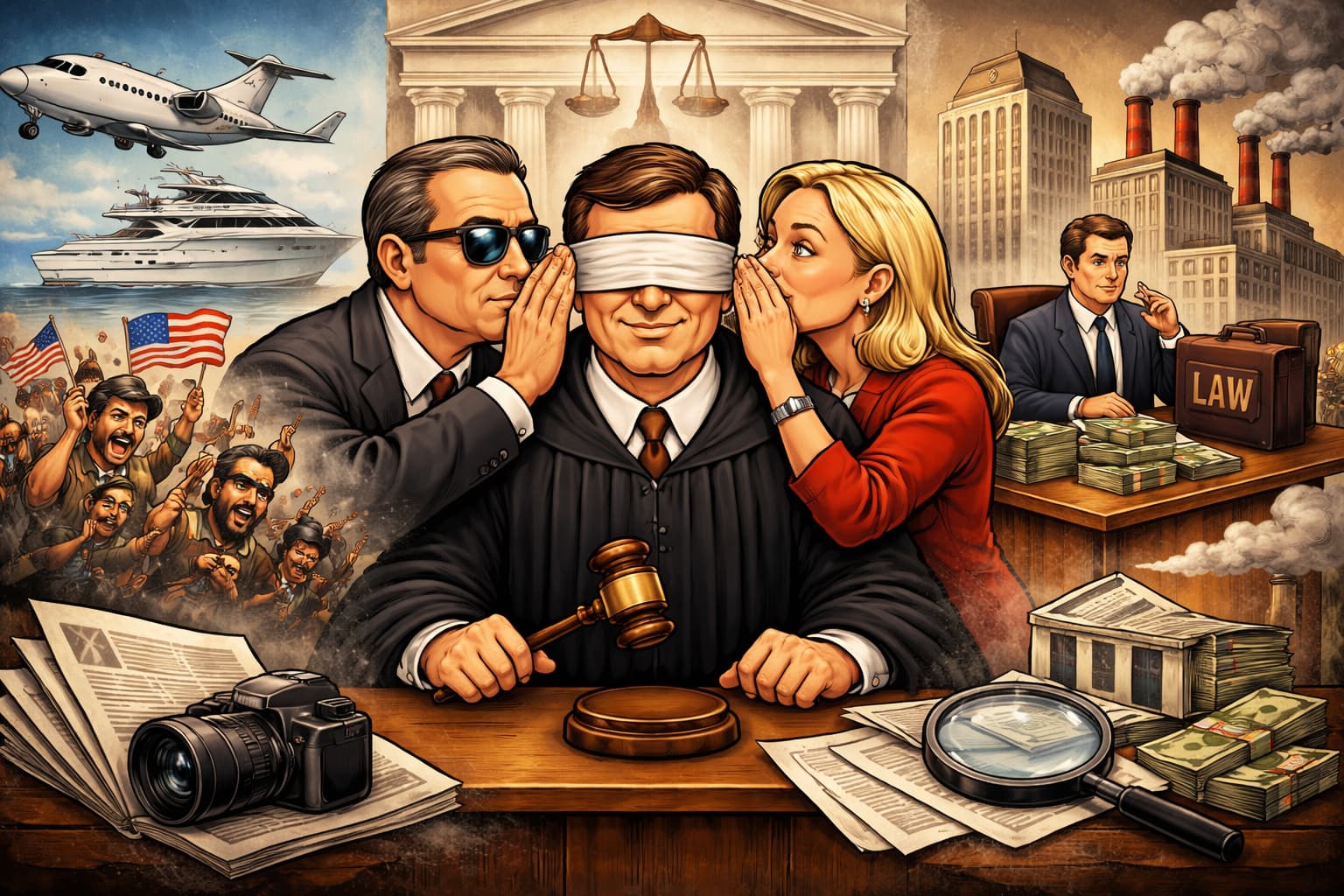 A Zona Cinzenta da Justiça: Família, Política e Interesses nas Supremas Cortes