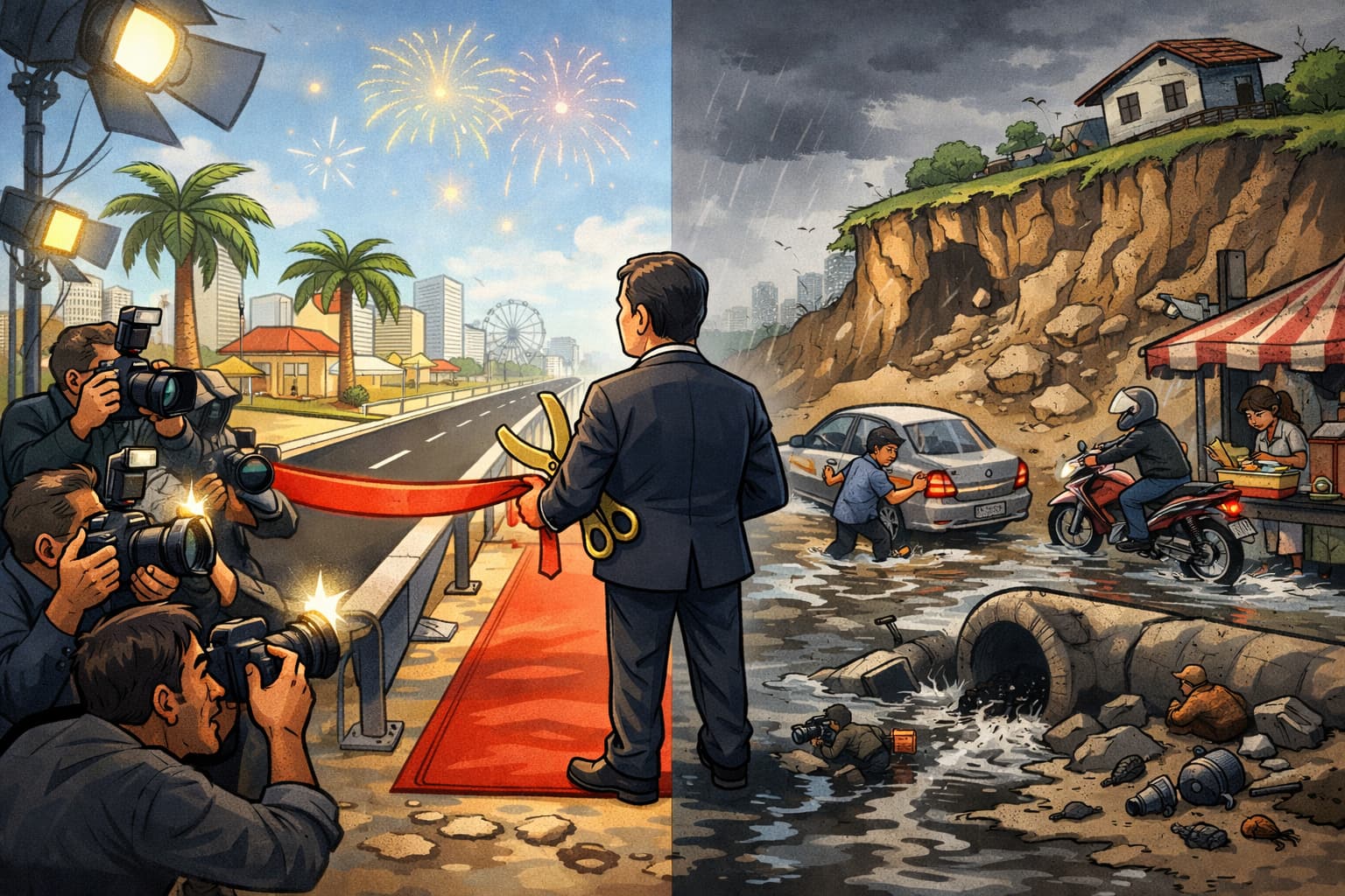 João Pessoa entre o espetáculo e a omissão