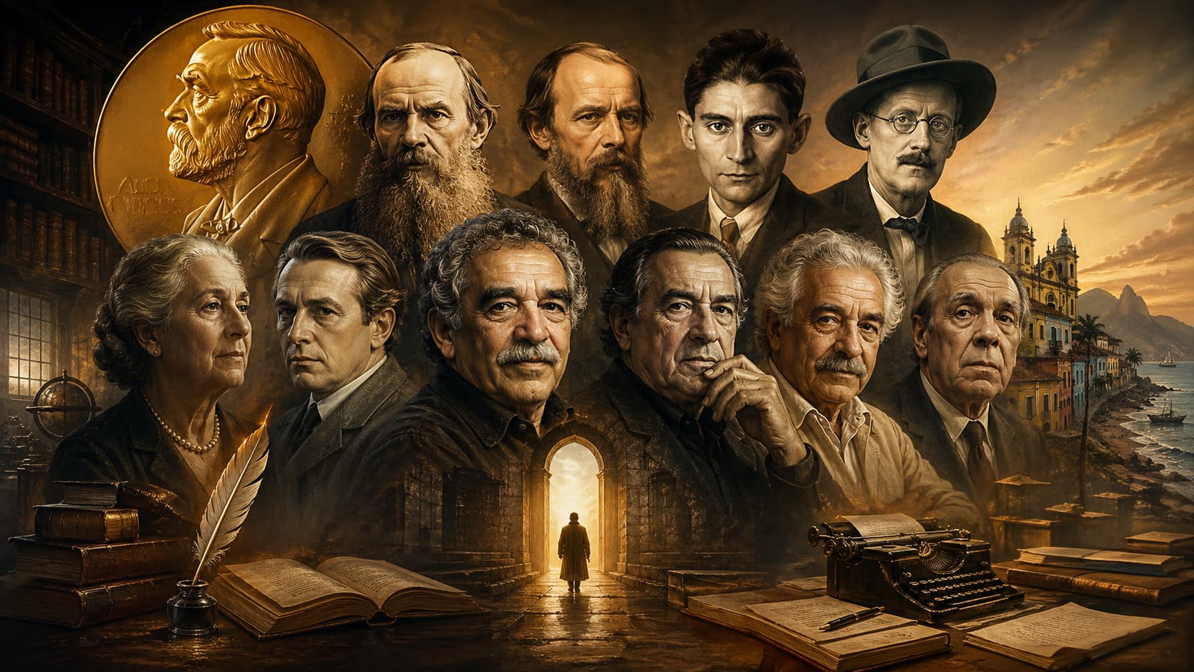 O Nobel que Nunca Veio: Grandes Escritores que Ficaram Fora da Premiação