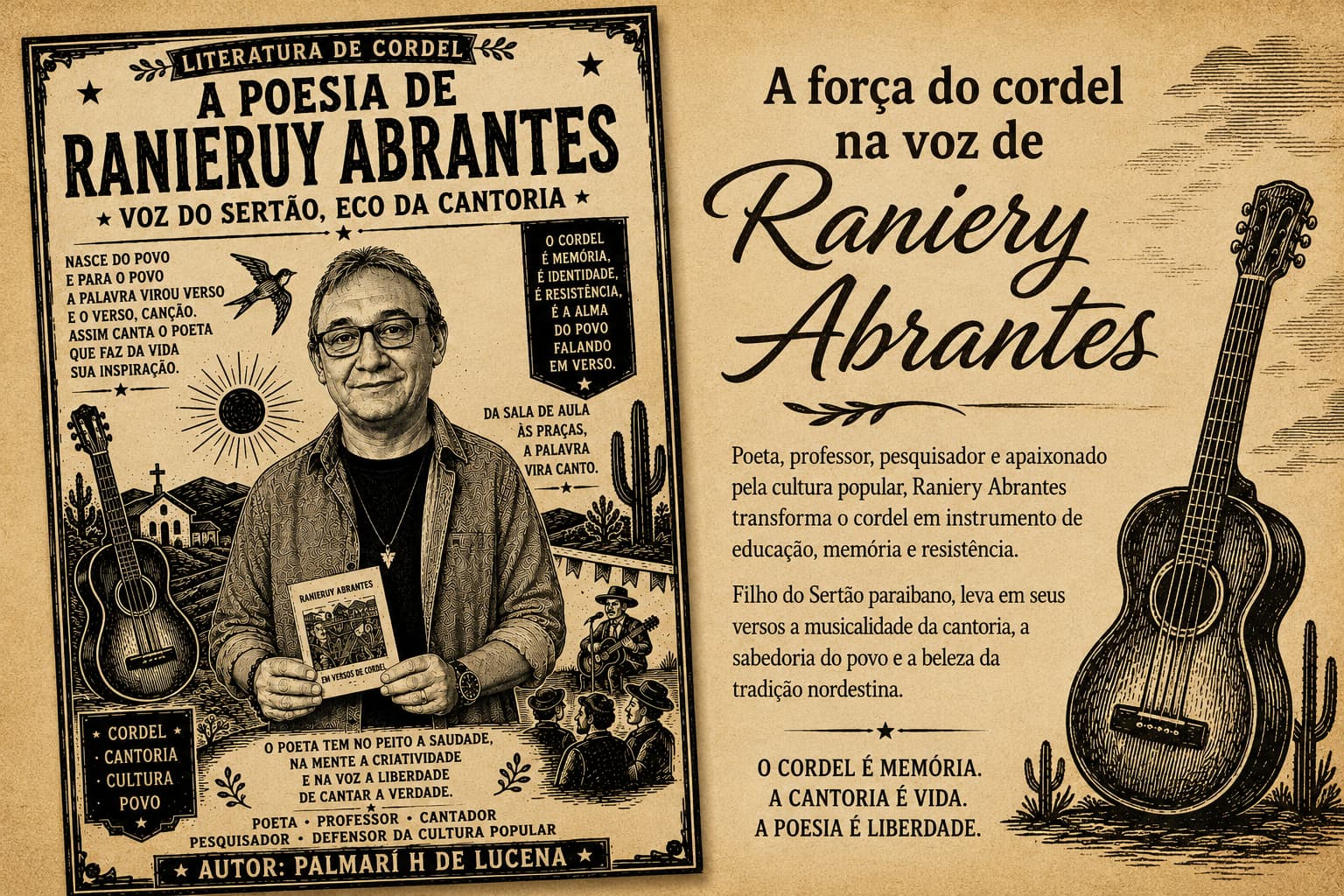 O Poeta que Devolve Voz ao Sertão