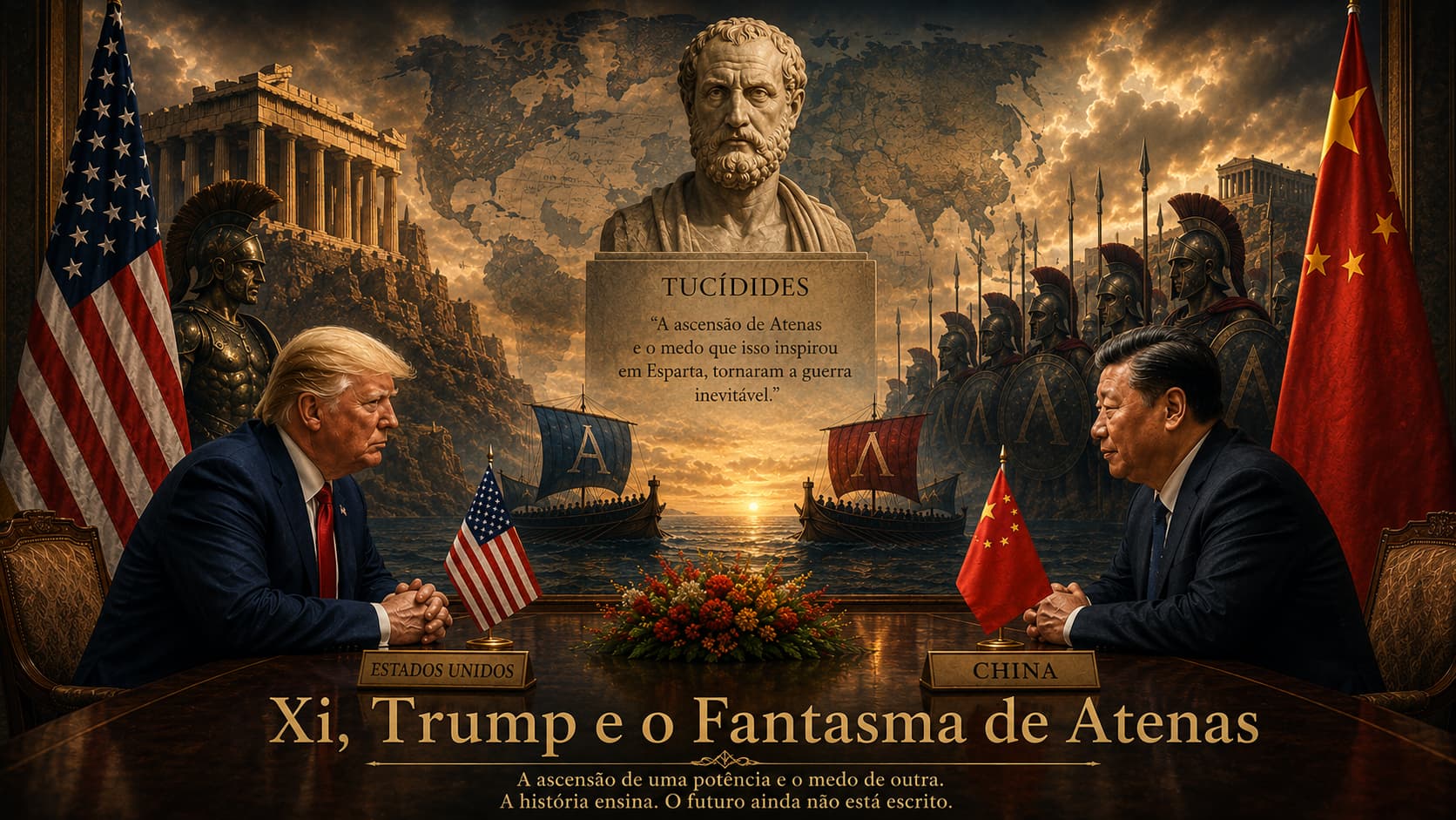 Xi, Trump e o Fantasma de Atenas