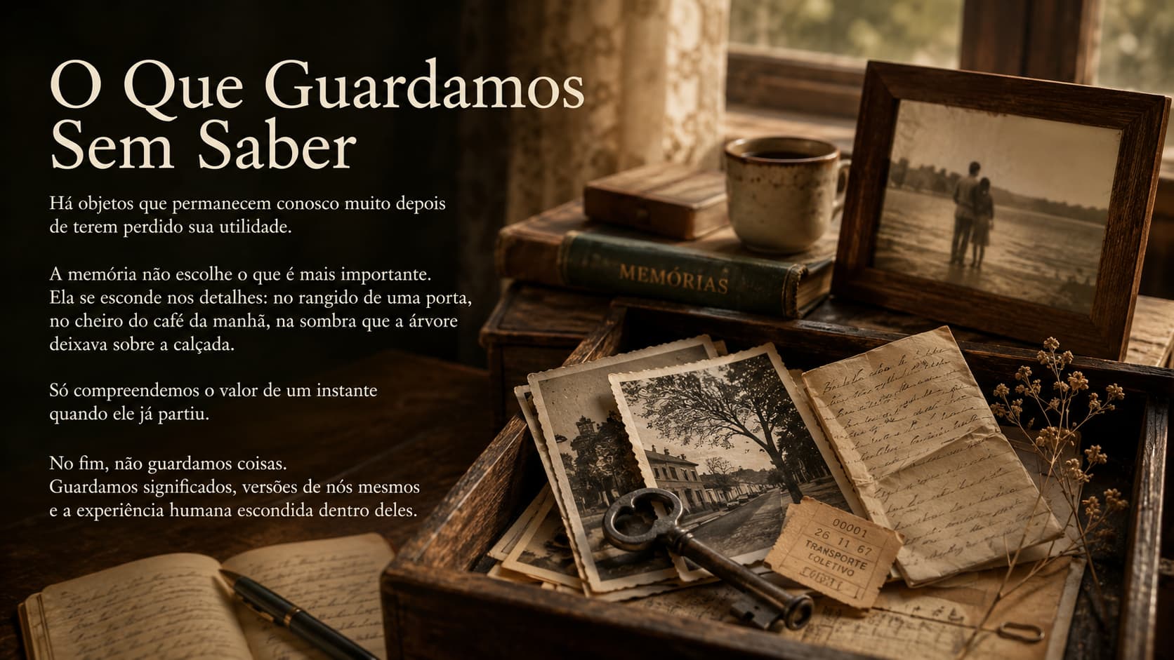 O Que Guardamos Sem Saber