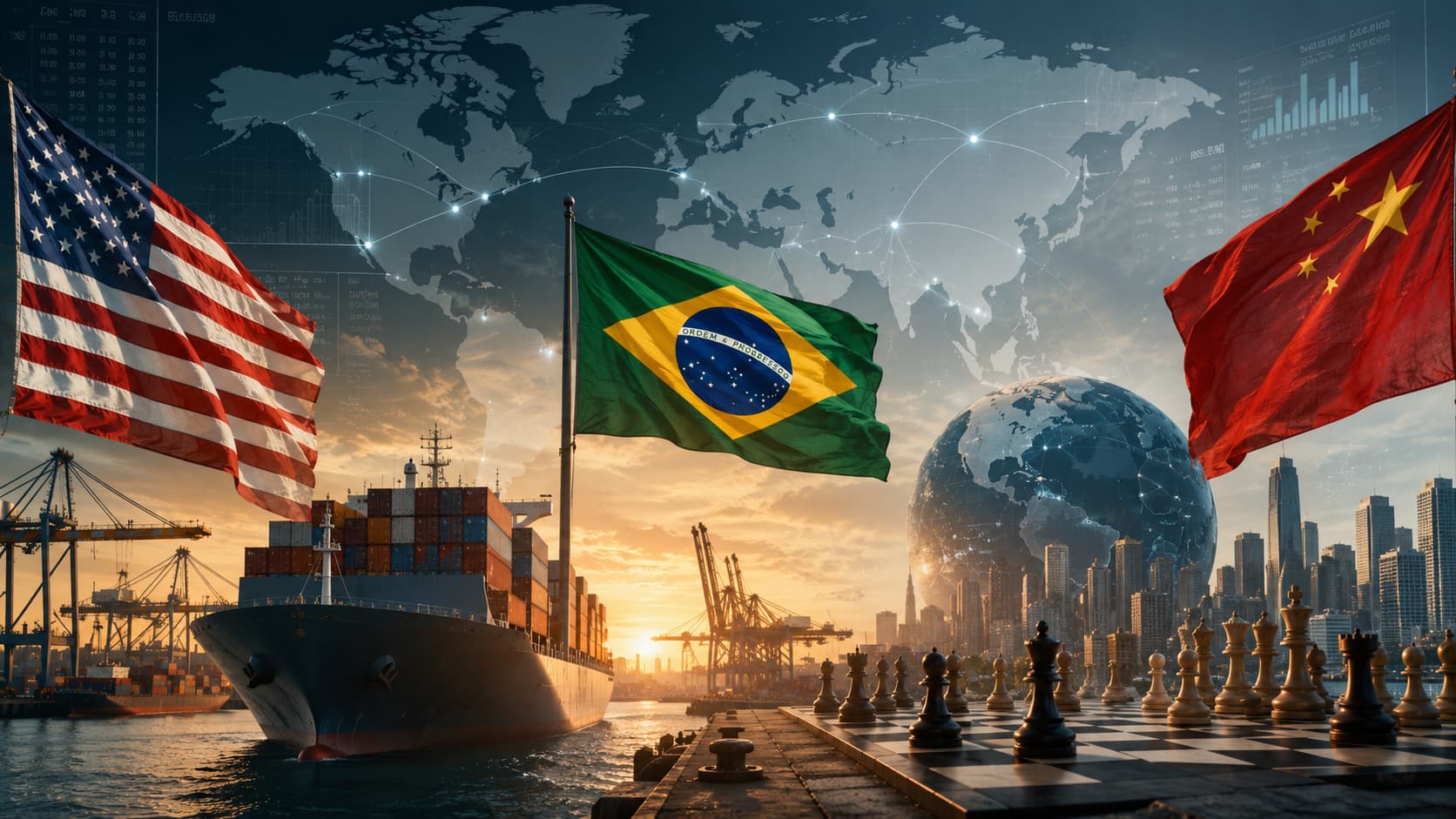 Brasil, Tarifas e o Novo Mapa do Poder Global