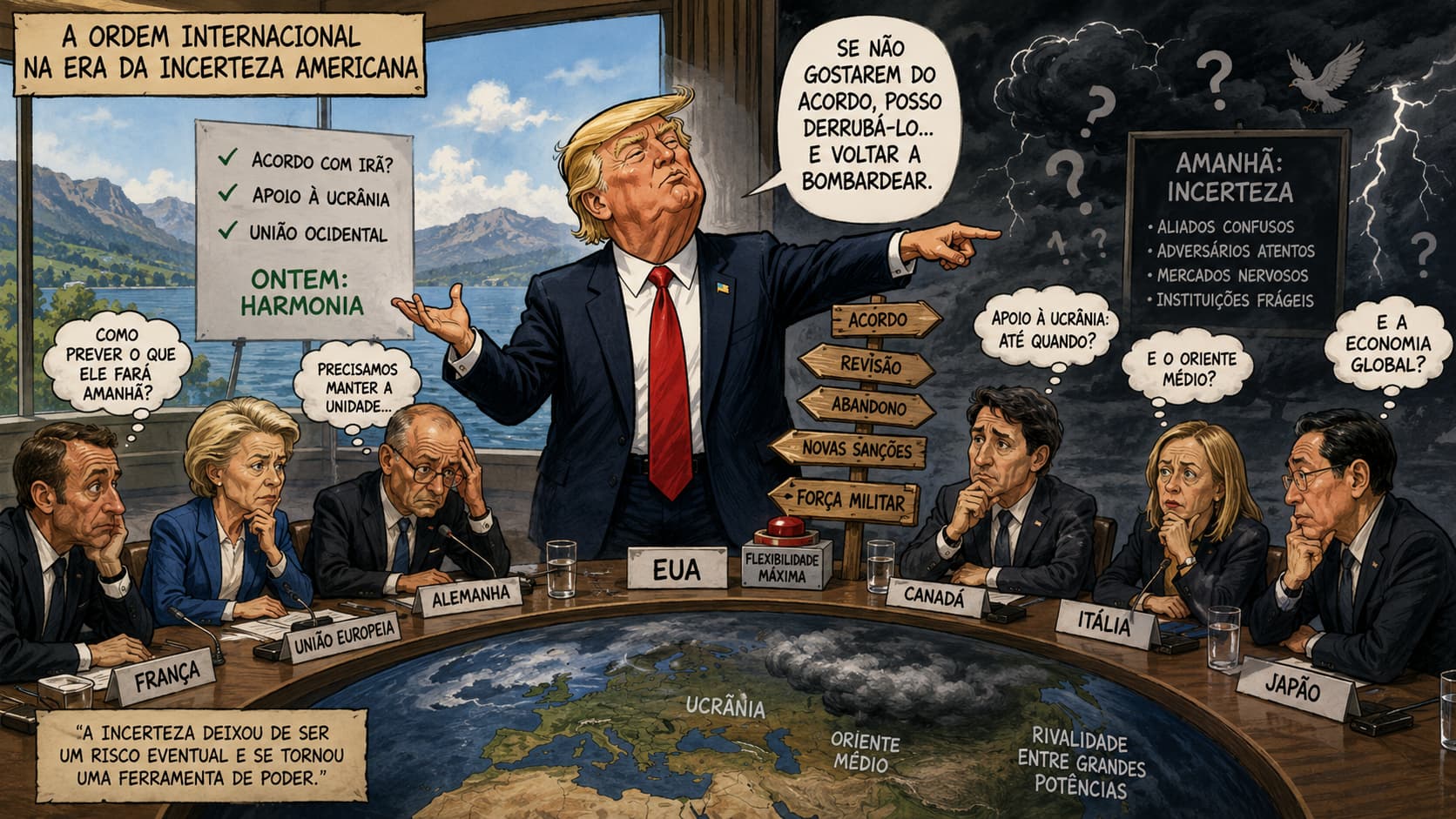 A Ordem Internacional na Era da Incerteza Americana