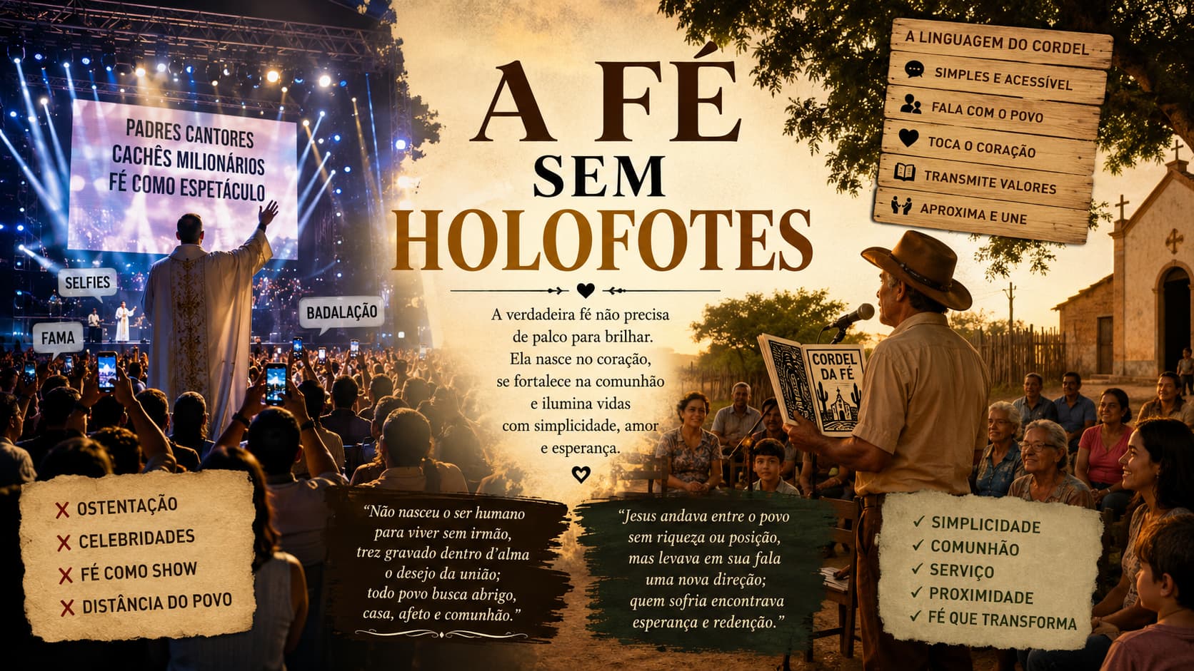 A Fé sem Holofotes