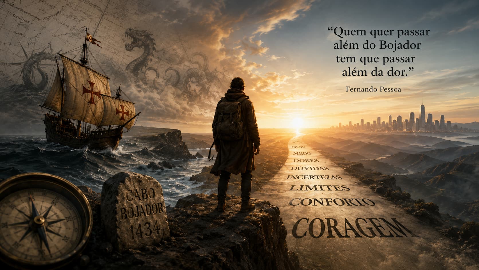 Além do Bojador: a geografia invisível da coragem