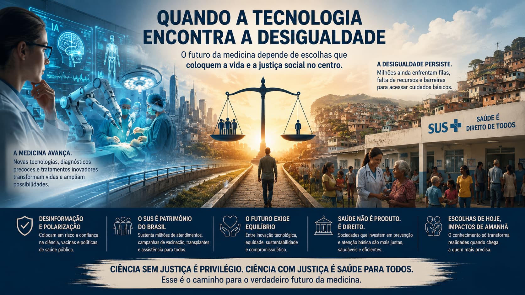 Quando a tecnologia encontra a desigualdade