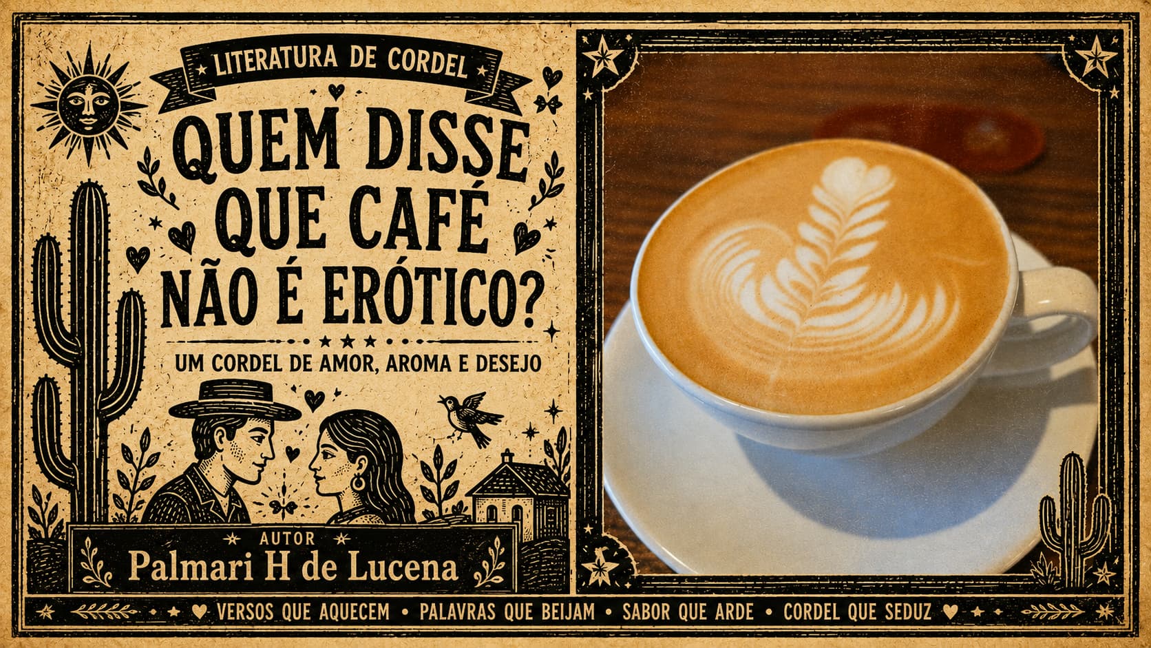 QUEM DISSE QUE CAFÉ NÃO É ERÓTICO?