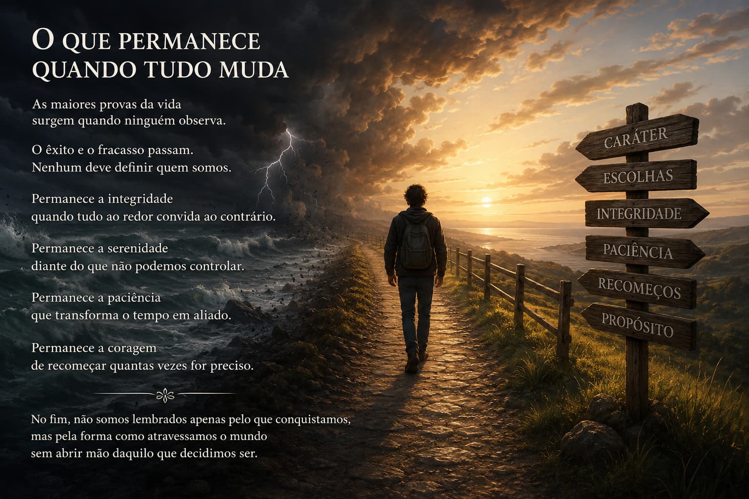 O que permanece quando tudo muda