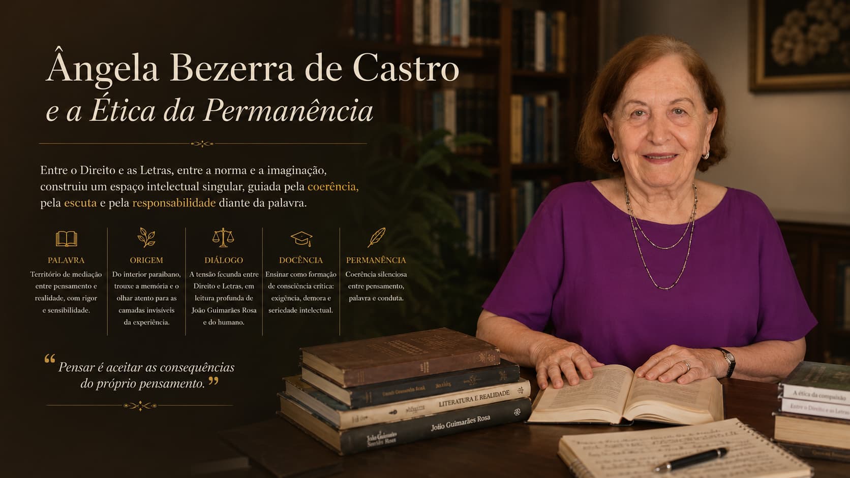 Ângela Bezerra de Castro e a Ética da Permanência