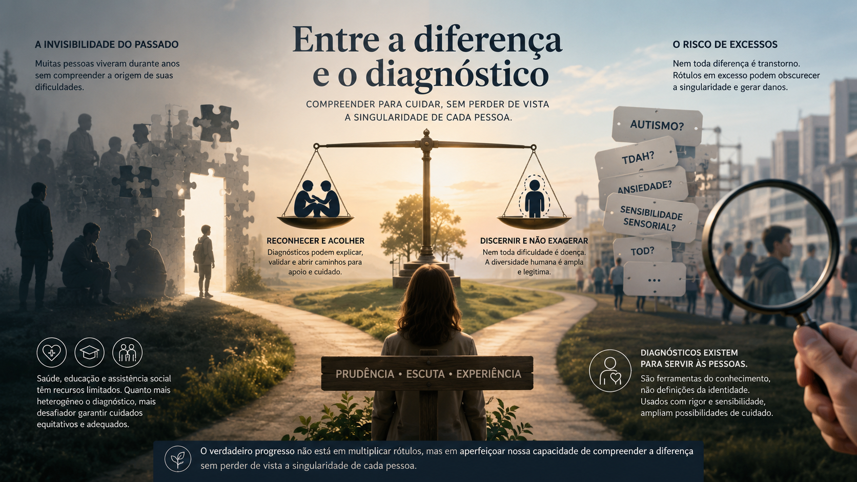 Entre a diferença e o diagnóstico