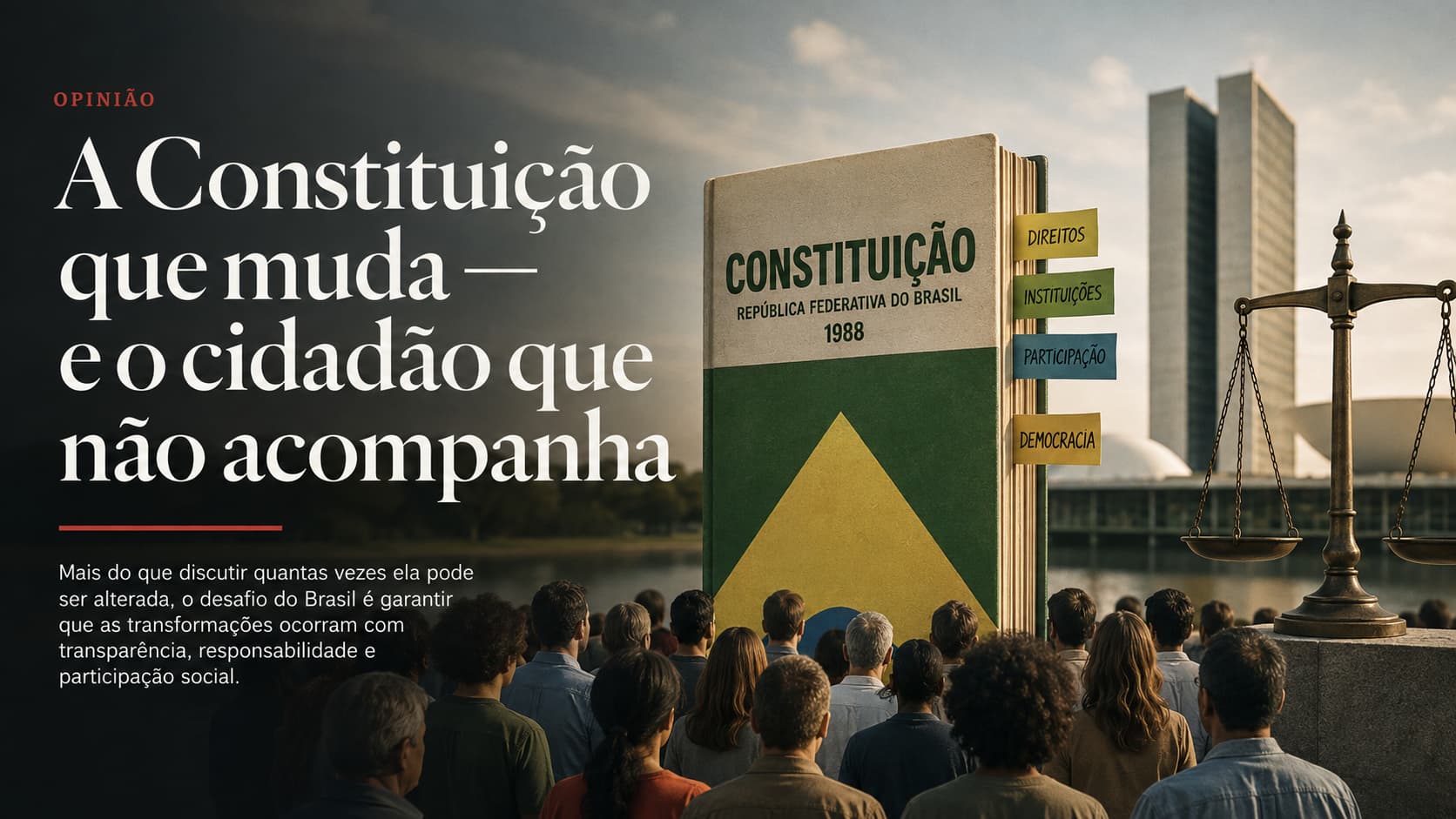 A Constituição que muda — e o cidadão que não acompanha