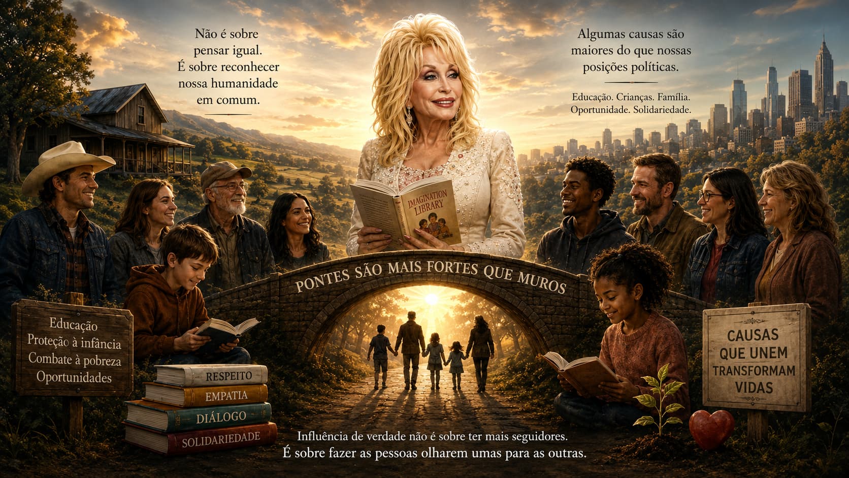 Dolly Parton e a arte de conversar com todo mundo