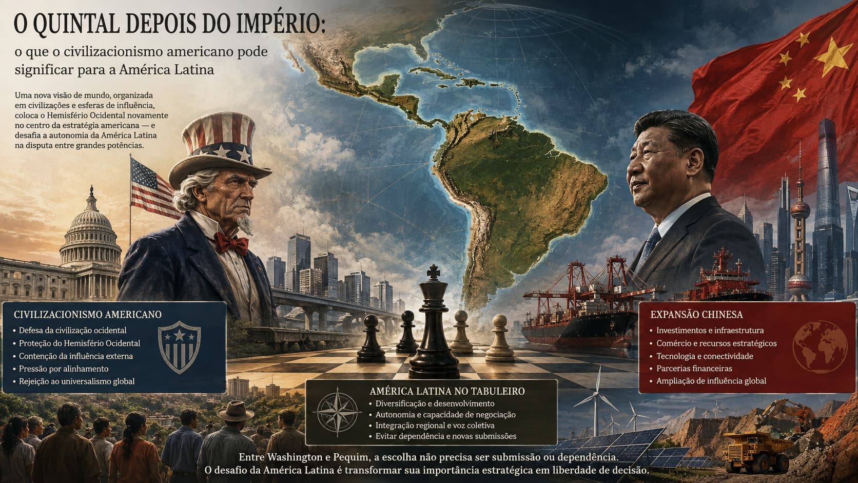 O quintal depois do império: o que o civilizacionismo americano pode significar para a América Latina