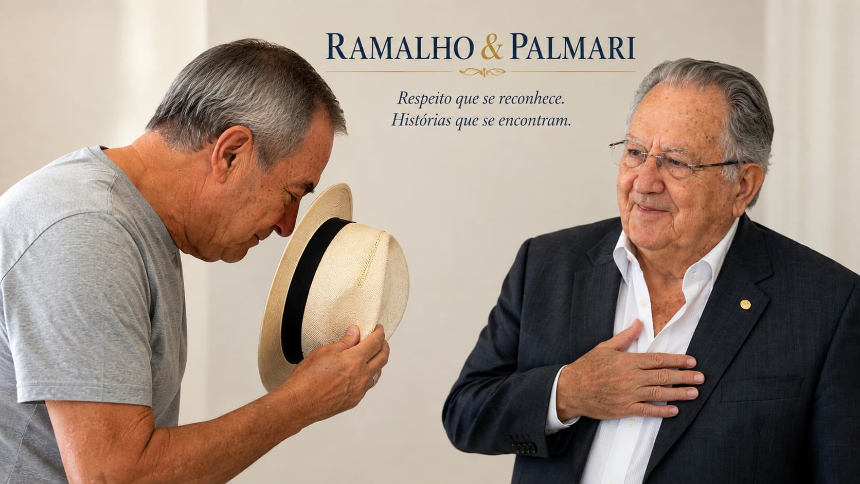 De chapéu na mão