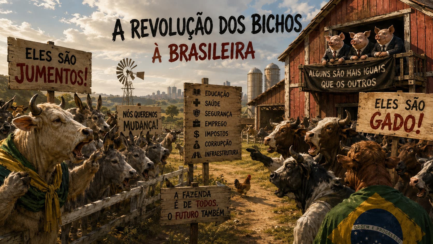 A Revolução dos Bichos à Brasileira