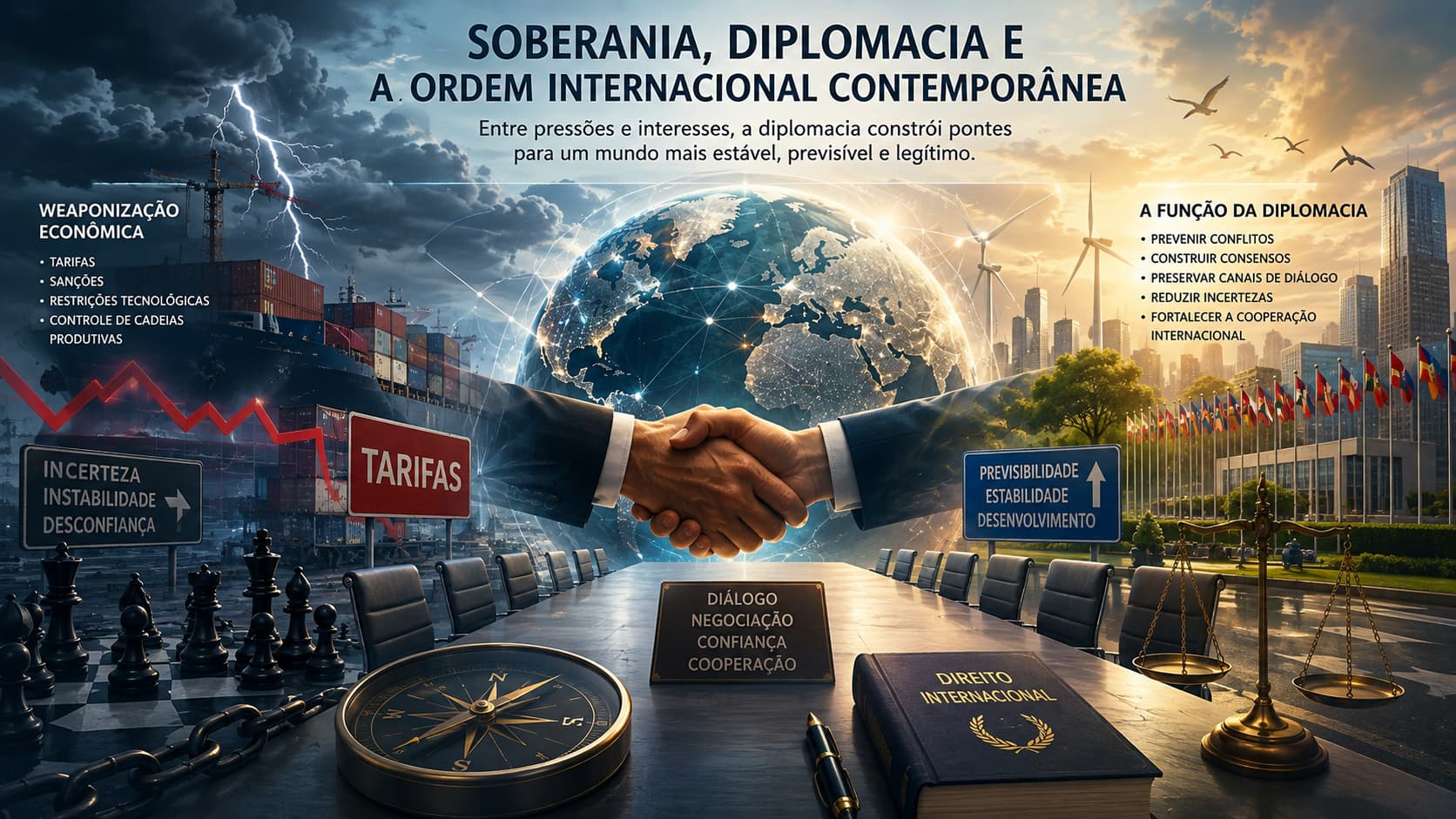 Soberania, Diplomacia e a Ordem Internacional Contemporânea