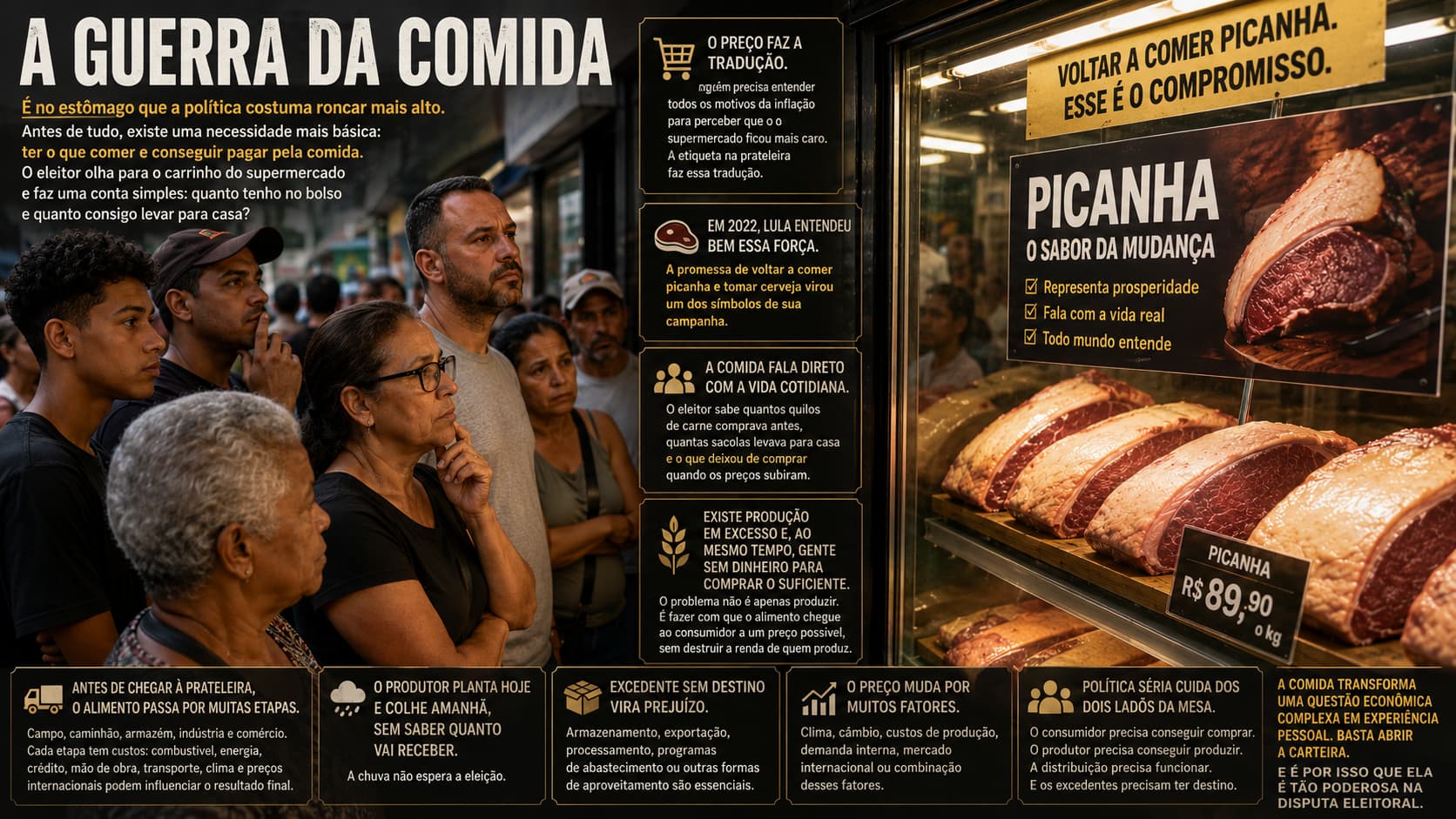 A guerra da comida
