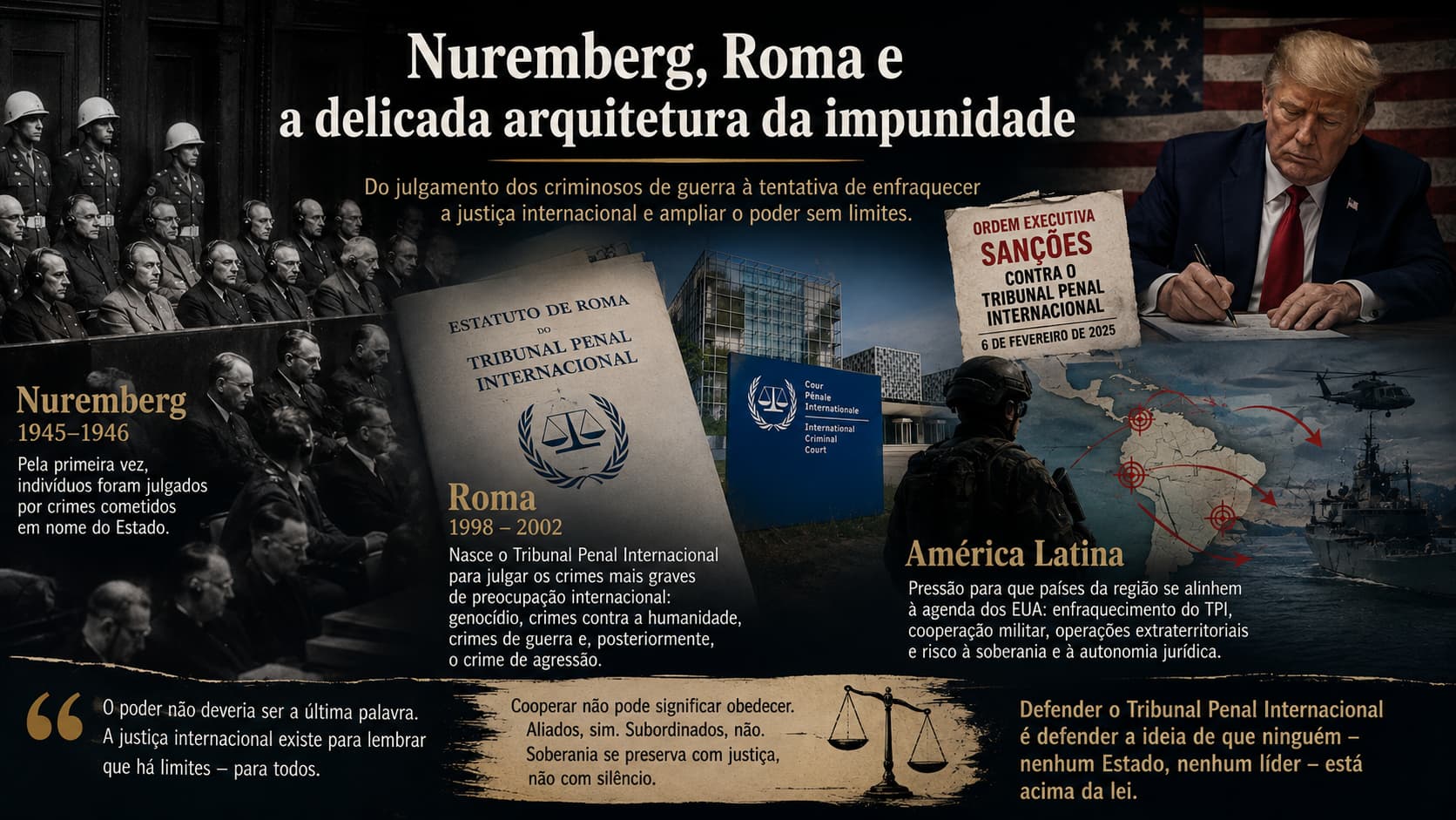 Nuremberg, Roma e a delicada arquitetura da impunidade