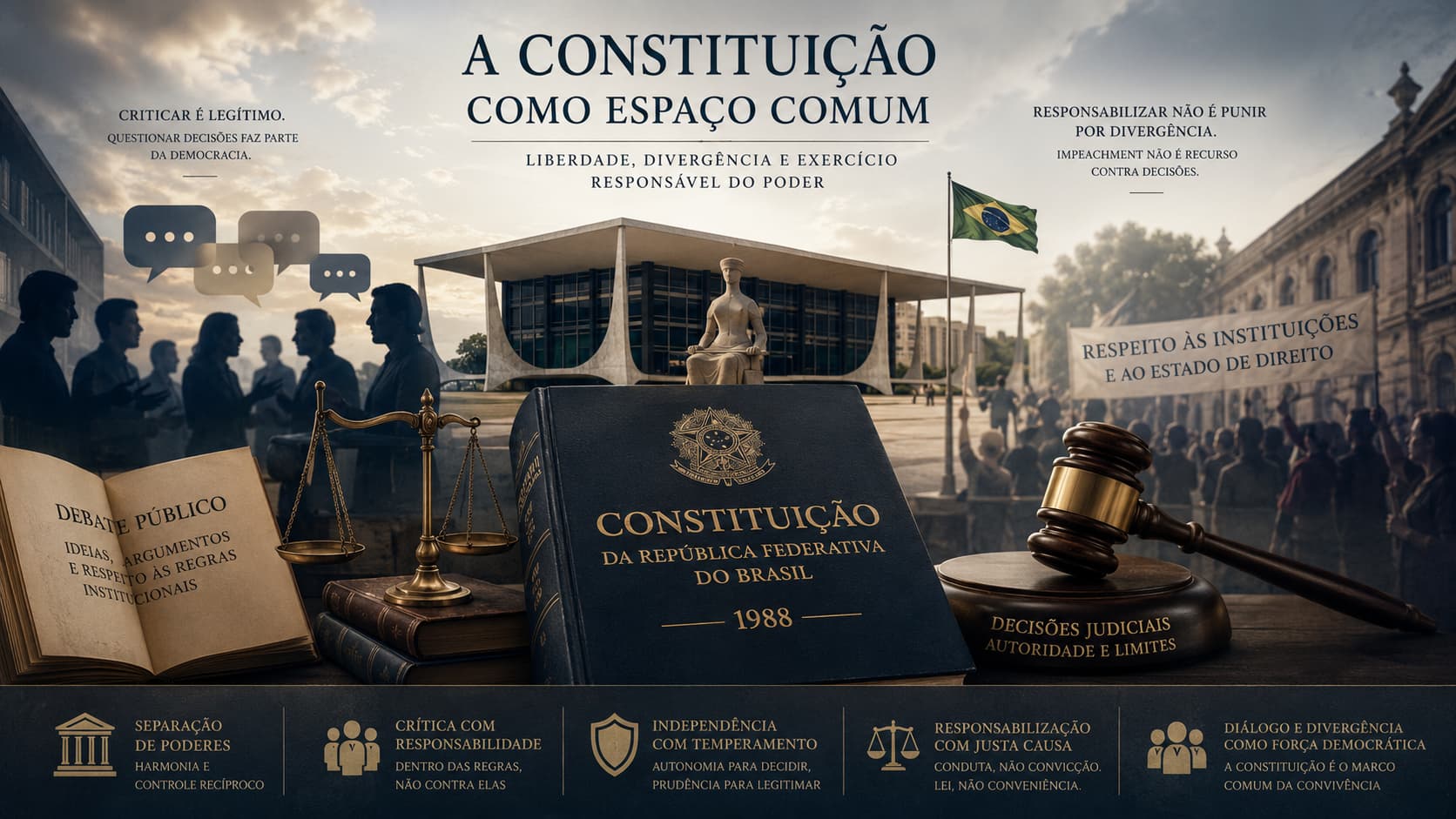 A Constituição como espaço comum