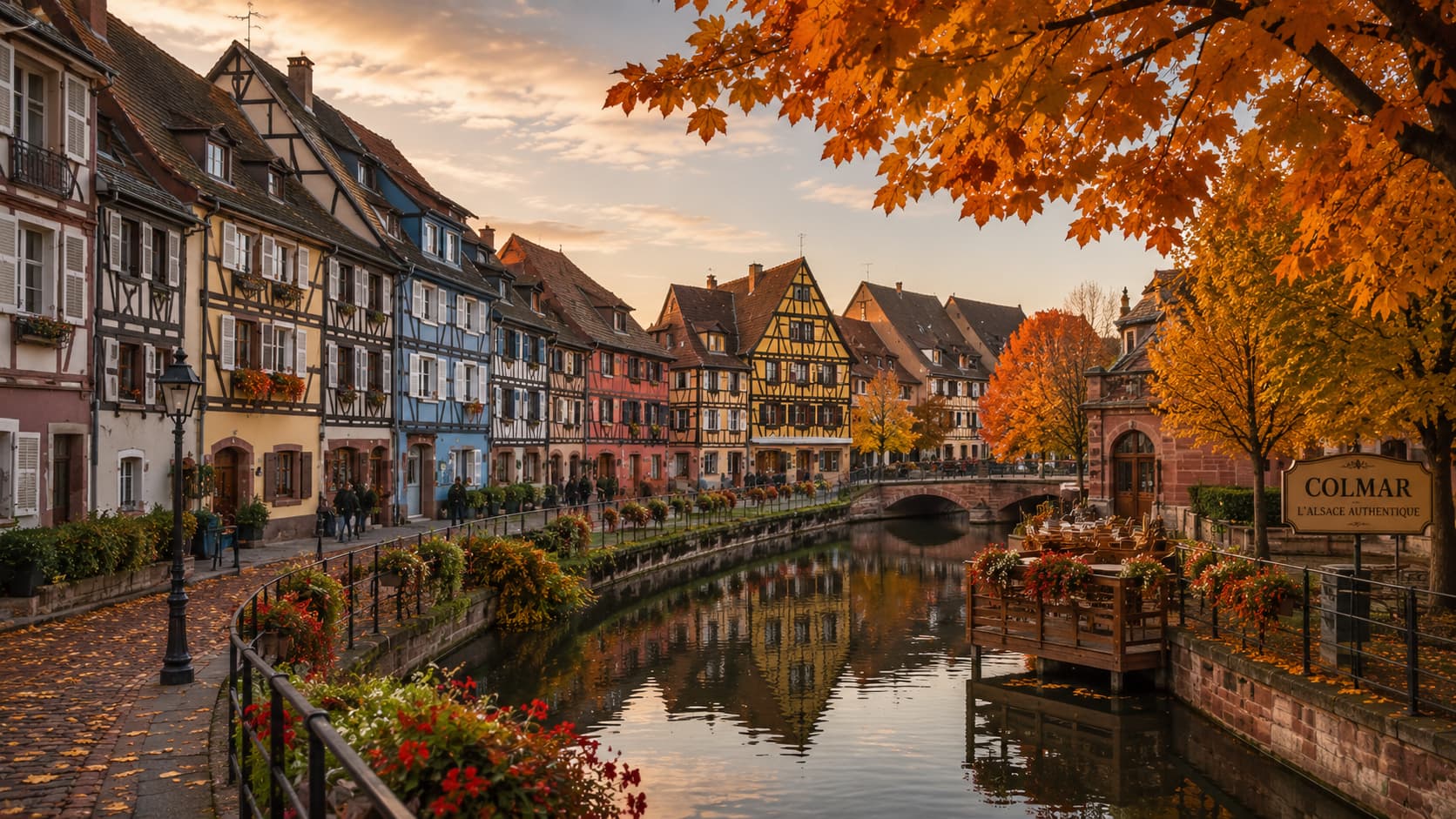 Colmar no outono: entre fronteiras e memórias