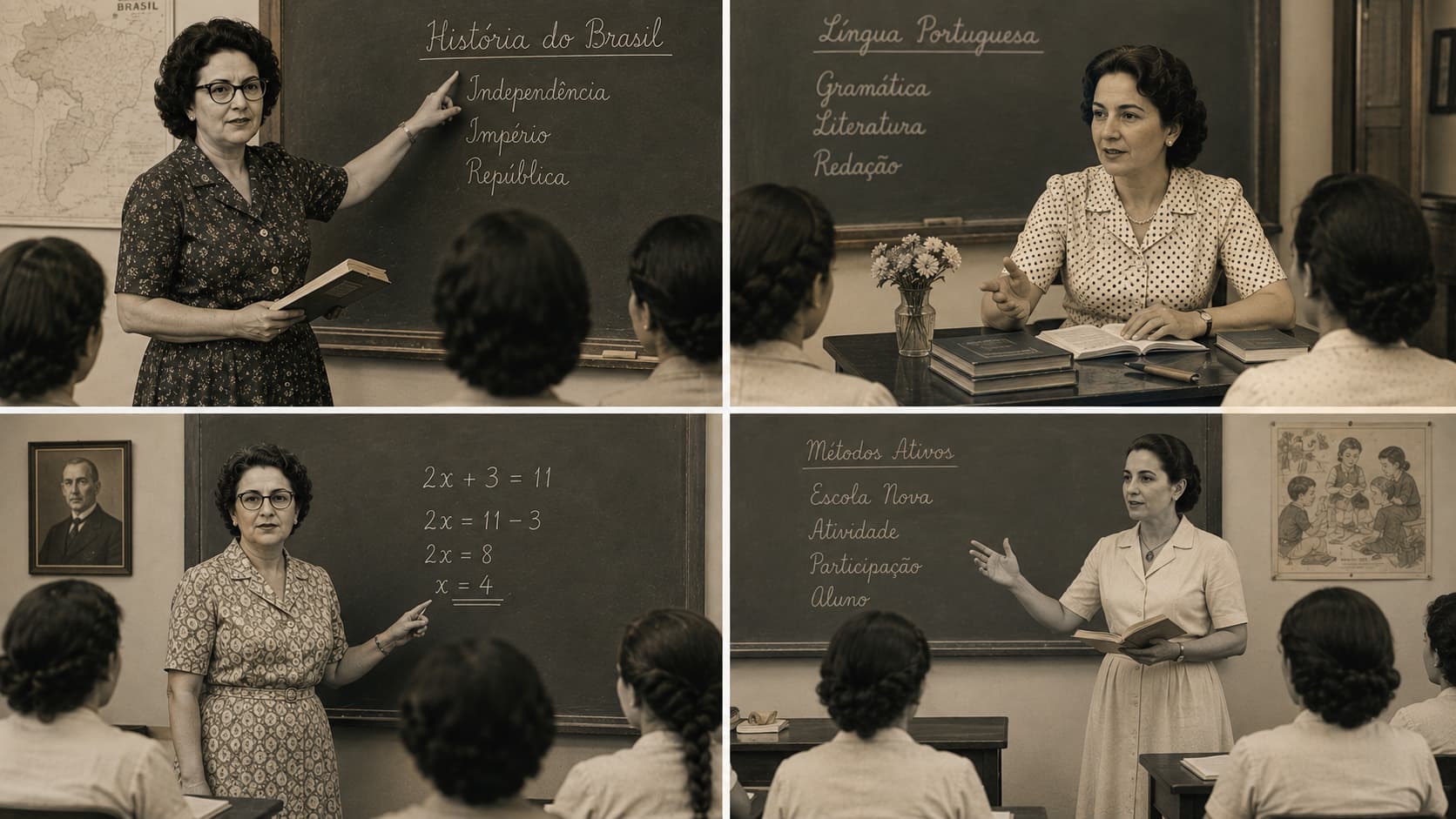 As professoras que ficaram na minha memória