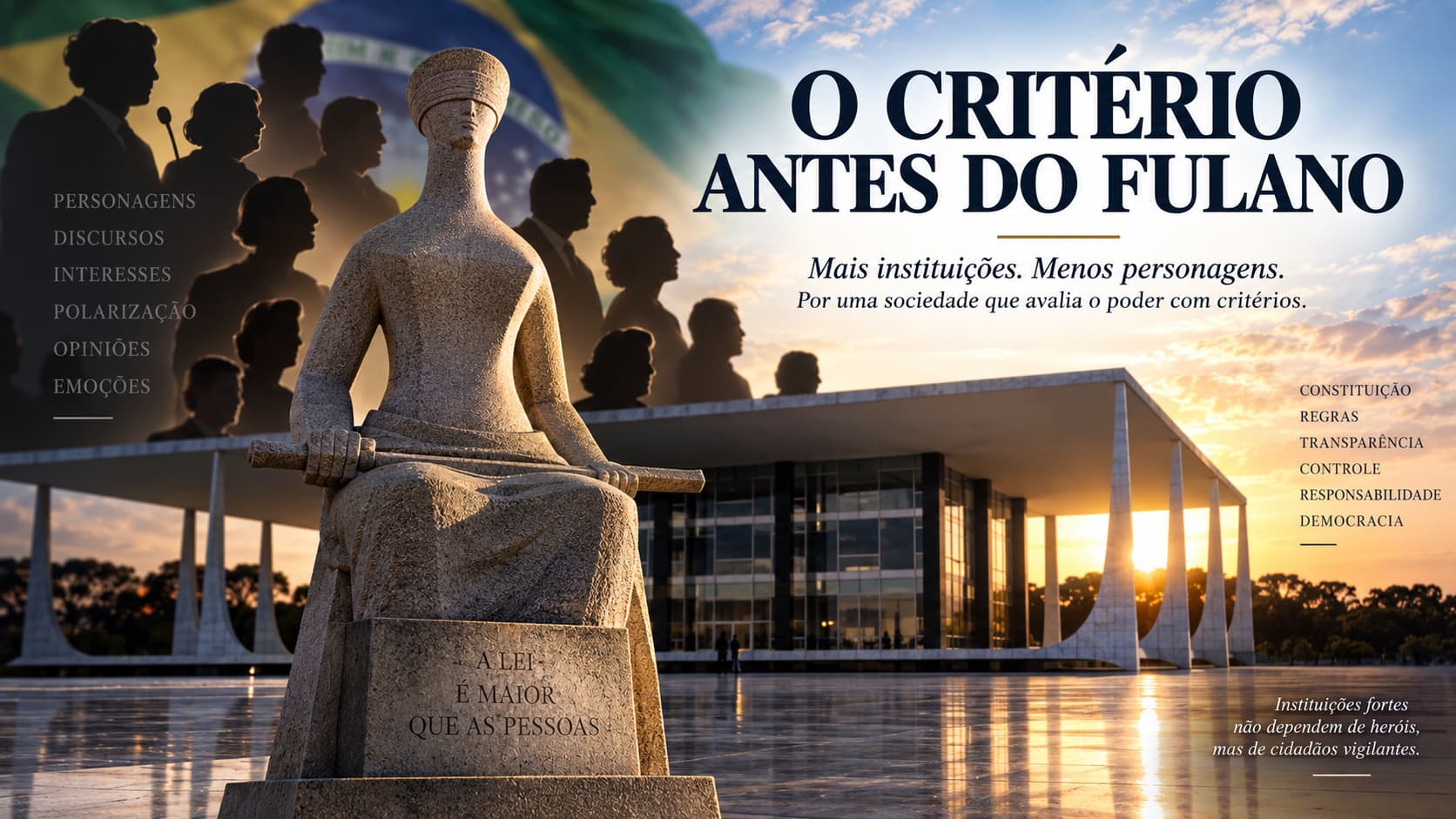 O Critério antes do Fulano