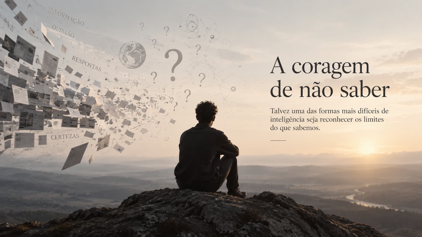 A coragem de não saber