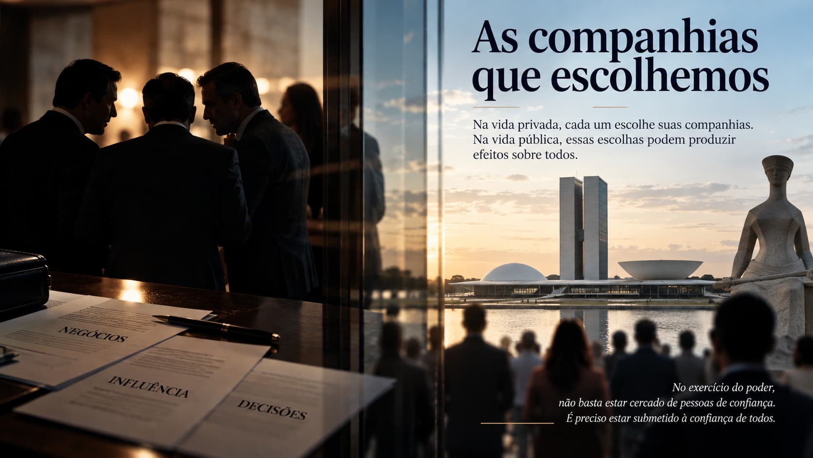 As companhias que escolhemos