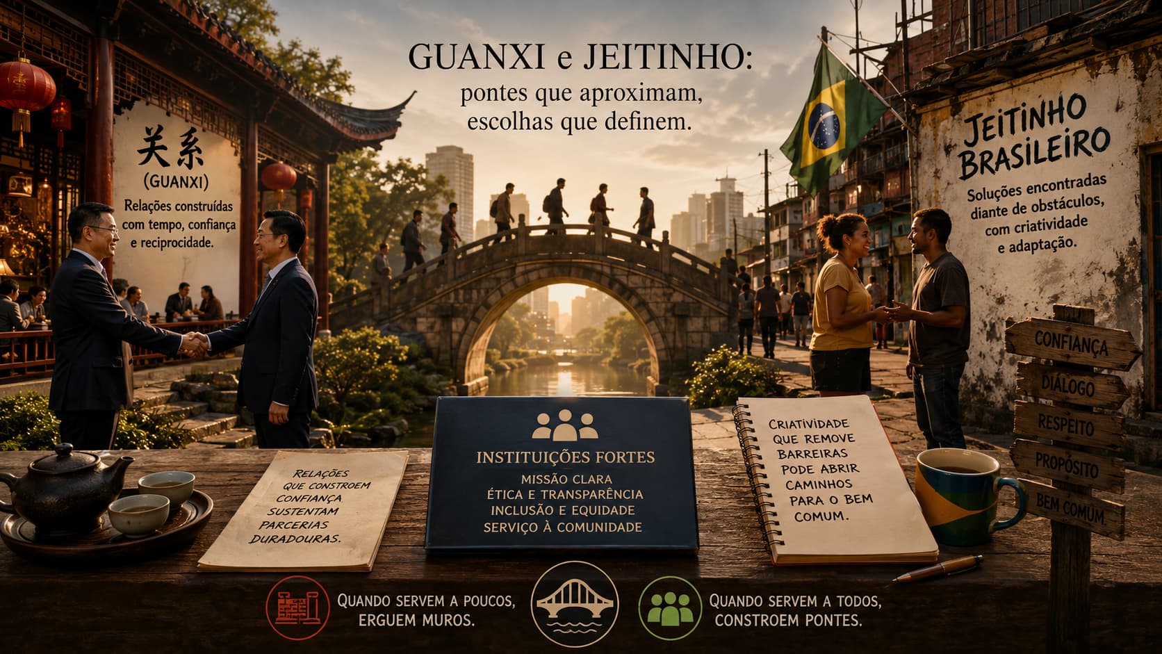Guanxi, Jeitinho e as Pontes Invisíveis