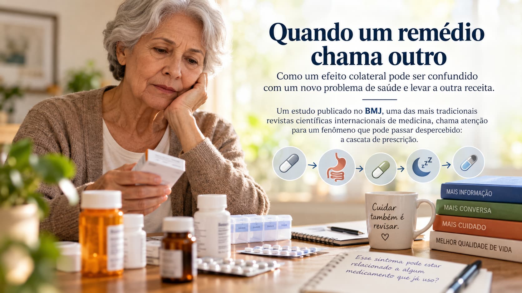 Quando um remédio chama outro