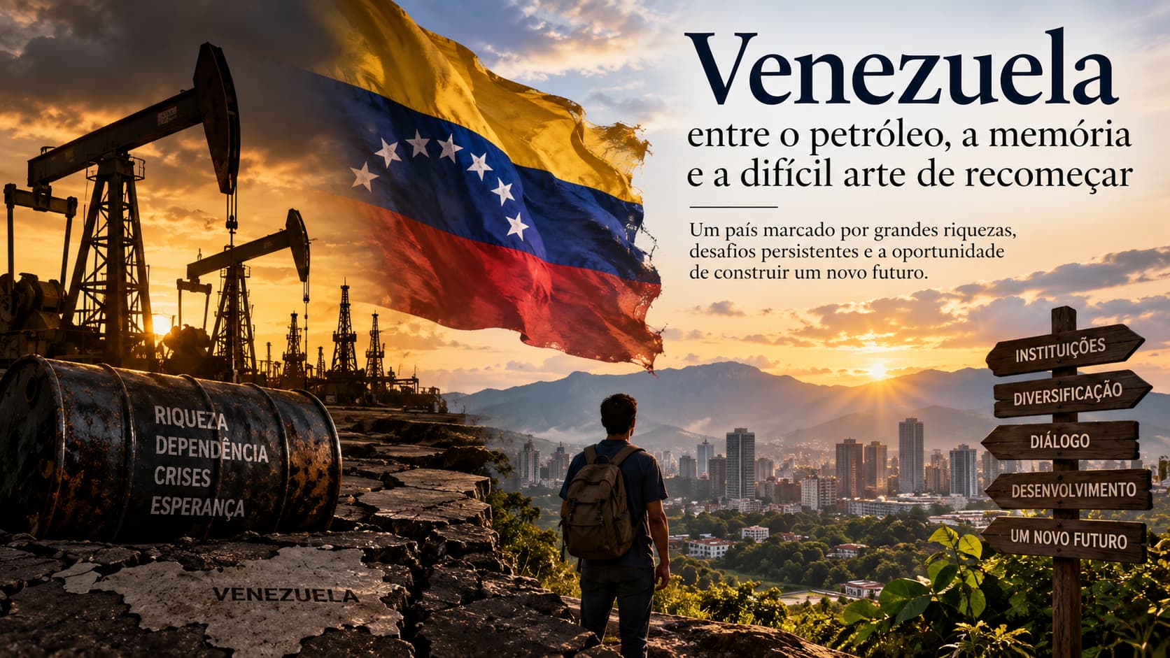 Venezuela: entre o petróleo, a memória e a difícil arte de recomeçar