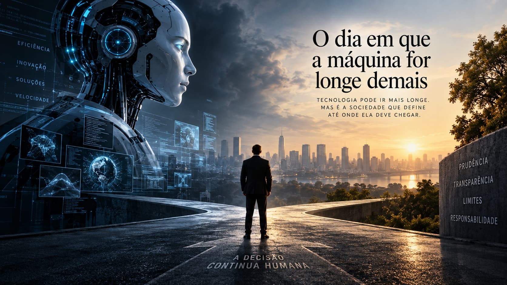 O dia em que a máquina for longe demais