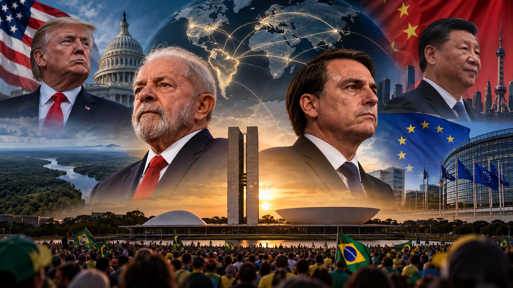 O mundo olha para a eleição brasileira
