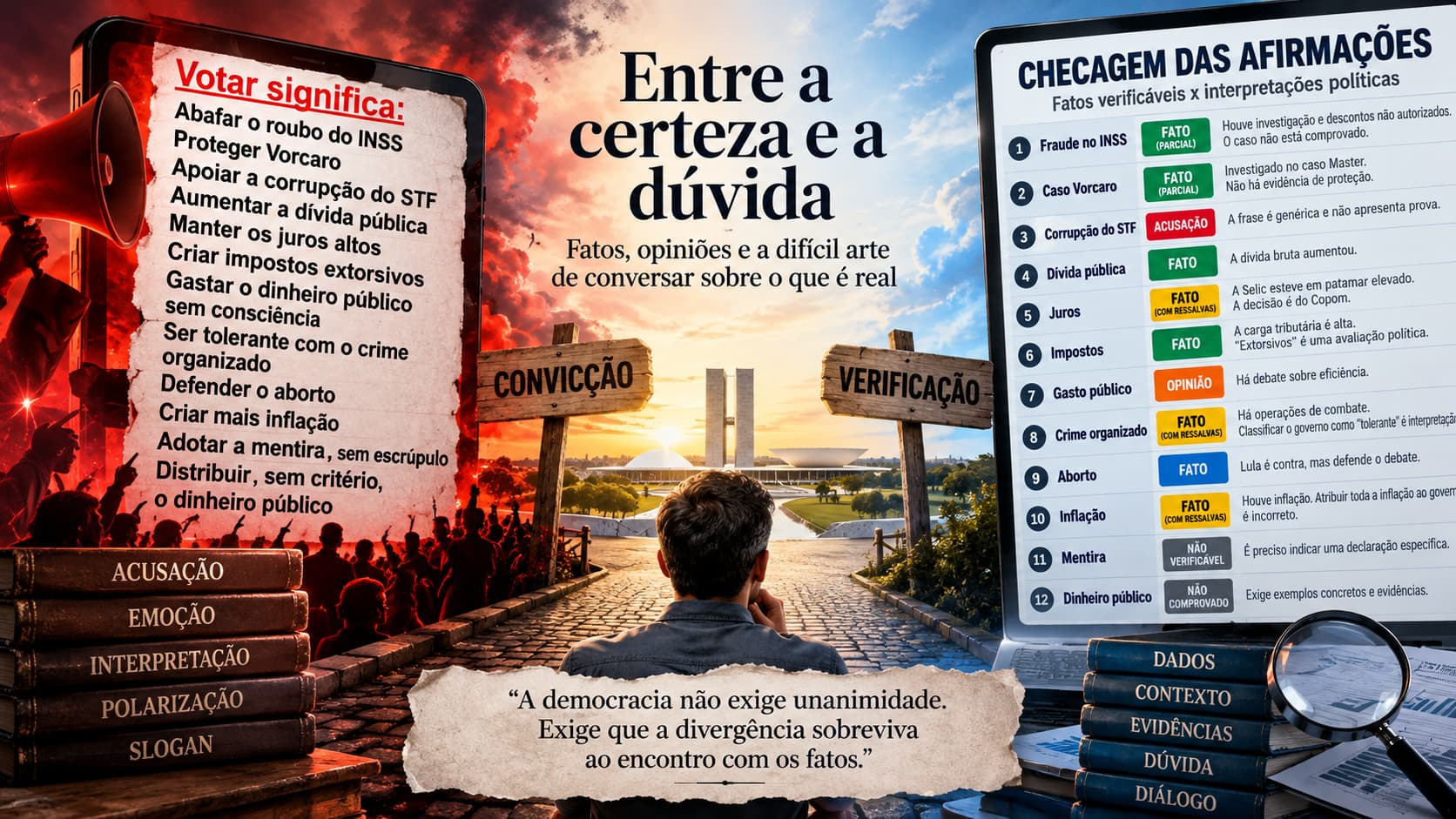 Entre o fato e a narrativa
