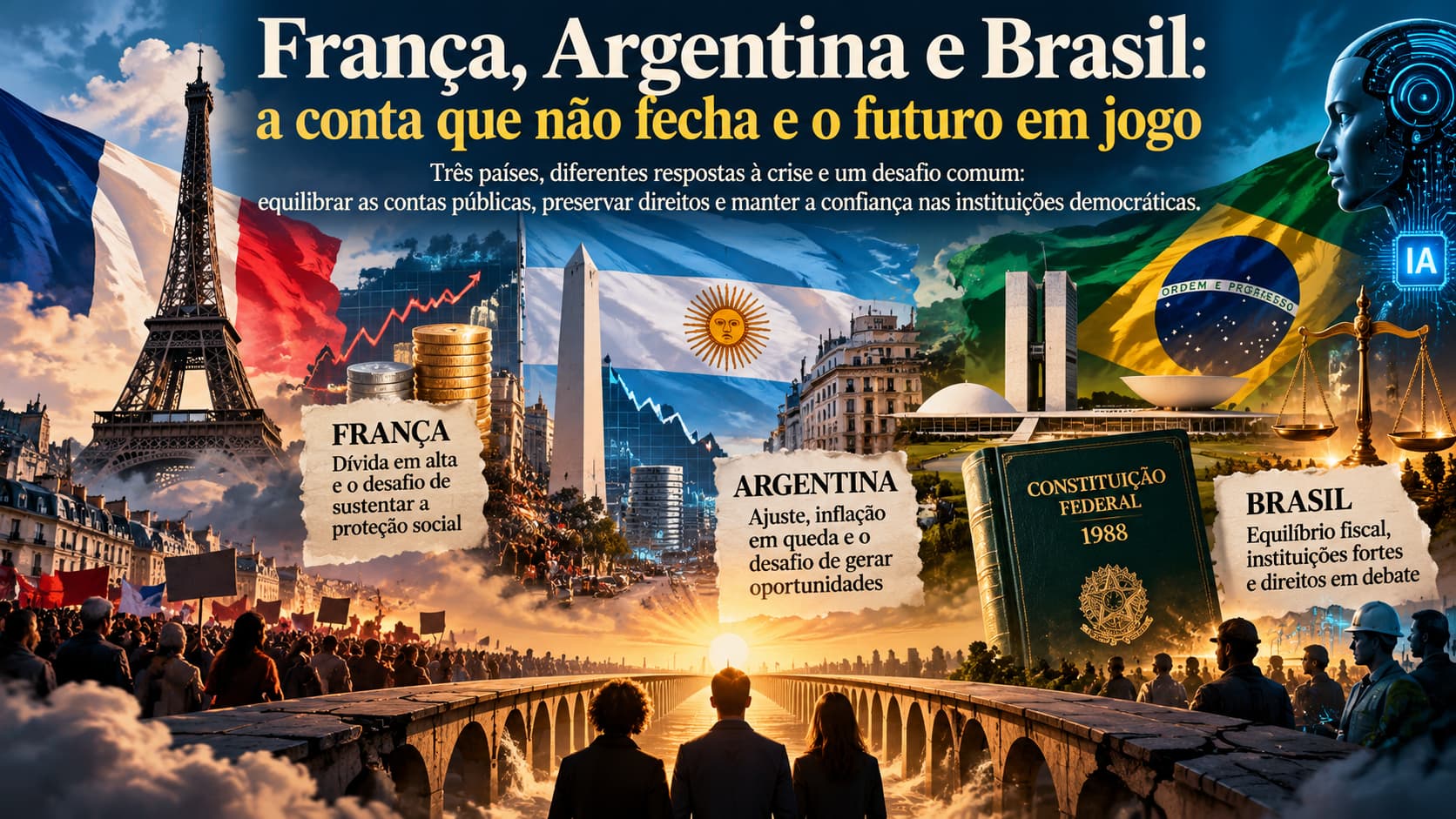 França, Argentina e Brasil: a conta que não fecha e o futuro em jogo