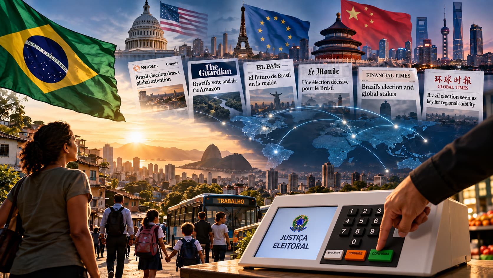 O Brasil que o mundo olha