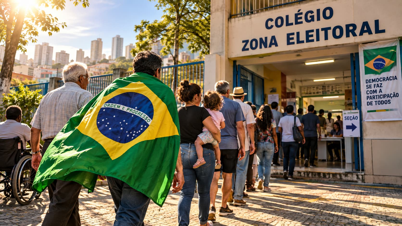 O dia em que o povo votou