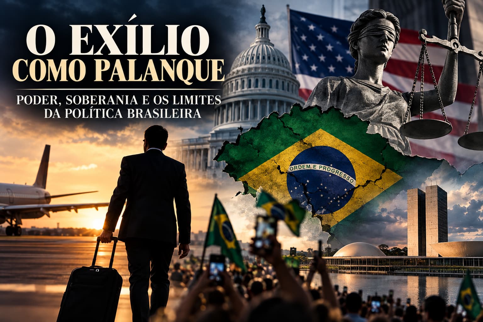 O exílio como palanque: poder, soberania e os limites da política brasileira