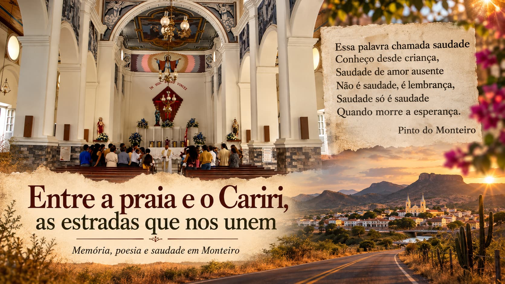 Entre a praia e o Cariri, as estradas que nos unem